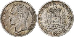 World Coins - Coin, Venezuela, Bolivar, 1954, Philadelphia, , Silver, KM:37