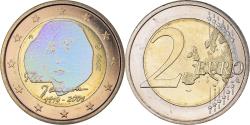 World Coins - Finland, 2 Euro, Tove Jansson, 2014, Iridescent, , Bi-Metallic, KM:New