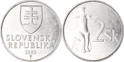 World Coins - Coin, Slovakia, 2 Koruna, 2002