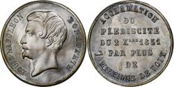 World Coins - France, Medal, Louis-Napoléon Bonaparte, Acclamation du Plébiscite, 1851