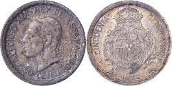 World Coins - Spain, Alfonso XIII, 50 Centimos, 1926, Madrid, Silver,