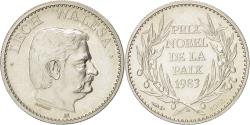 World Coins - France, Medal, Lech Walesa, Prix Nobel de la Paix de 1983, History, 1983
