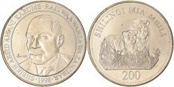 World Coins - Tanzania, 200 Shilingi, 1998