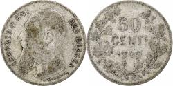 World Coins - Belgium, 50 Centimes, 1909, , Silver, KM:60.1
