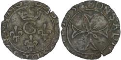 World Coins - Coin, France, Liard, 1638, Trévoux, , Billon, Boudeau:1091