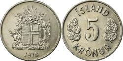 World Coins - Coin, Iceland, 5 Kronur, 1978, , Copper-nickel, KM:18