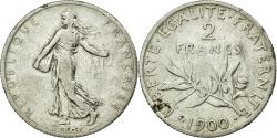 World Coins - Coin, France, Semeuse, 2 Francs, 1900, , Silver, Gadoury:532