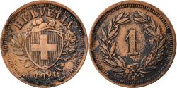 World Coins - Coin, Switzerland, Rappen, 1921, Bern, , Bronze, KM:3.2