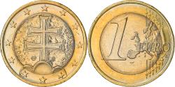 World Coins - Slovakia, Euro, 2009, Kremnica, , Bi-Metallic, KM:101