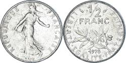 World Coins - Coin, France, 1/2 Franc, 1978