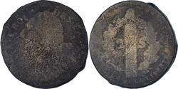 World Coins - Coin, France, Louis XVI, 2 Sols, Lille, , Copper