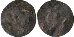World Coins - Principality of Sedan, Double De Sedan, 1638, Sedan, Copper,
