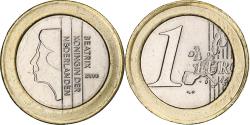 World Coins - Netherlands, Beatrix, Euro, 1999, Utrecht, error wrong ring,