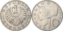 World Coins - Austria, 10 Schilling, 1976, Copper-Nickel Plated Nickel, , KM:2918