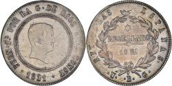 World Coins - Coin, Spain, Ferdinand VII, 10 Reales, 1821, Madrid, , Silver, KM:560.1