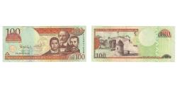 World Coins - Banknote, Dominican Republic, 100 Pesos Oro, 2006, 2006, KM:177a, AU(55-58)