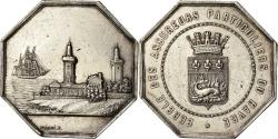 World Coins - France, Medal, Cercle des Assureurs Particuliers du Havre, Caqué,