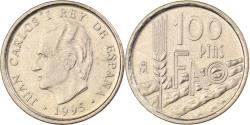World Coins - Spain, Juan Carlos I, 100 Pesetas, 1995, Madrid, Aluminum-Bronze,
