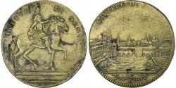 World Coins - France, Token, Louis XIV, La ville de Paris, Brass,