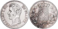 World Coins - France, 5 Francs, Charles X, 1825, Bayonne, Silver, , KM:720.8