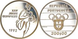 World Coins - Coin, Portugal, 200 Escudos, 1992, , Silver, KM:662a
