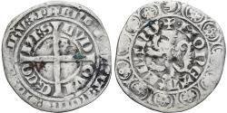 World Coins - Coin, France, Flanders, Louis II de Mâle, Gros, 1346-1384, , Silver
