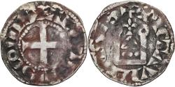 World Coins - County of Poitou, Alphonse de Poitiers, Denier, 1241-1271, Poitiers, Billon