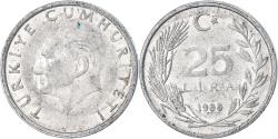 World Coins - Coin, Turkey, 25 Lira, 1988