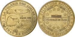 World Coins - France, Tourist token, Château de Kintzhem, volerie des aigles, 2005, MDP