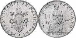 World Coins - Vatican, Paul VI, Lira, 1963 - Anno I, Rome, Aluminum, , KM:76