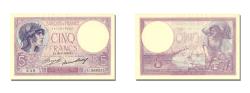 World Coins - Banknote, France, 5 Francs, 5 F 1917-1940 ''Violet'', 1933, 1933-07-20