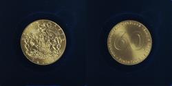 World Coins - Czech Republic, Medal, 60e anniversaire de la fin de la seconde guerre mondiale