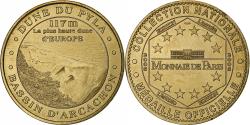 World Coins - France, Tourist token, La Dune du Pyla, 2005, MDP, Nordic gold,