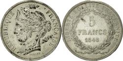 World Coins - Coin, France, Concours de Domard, 5 Francs, 1848, ESSAI, , Tin