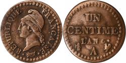 World Coins - France, 1 Centime, Dupré, AN 6, Paris, Copper, , Gadoury:76