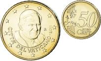 World Coins - VATICAN CITY, 50 Euro Cent, 2011, Rome, FDC, , Brass, KM:387