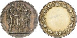World Coins - France, Medal, Mariage, La Religion les Unit, Vermeil, Depaulis,