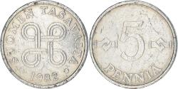 World Coins - Coin, Finland, 5 Pennia, 1982, , Aluminum, KM:45a