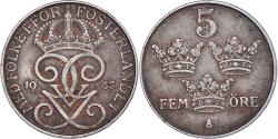 World Coins - Coin, Sweden, 5 Öre, 1943