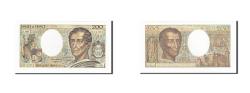 World Coins - Banknote, France, 200 Francs, 200 F 1981-1994 ''Montesquieu'', 1986, AU(55-58)