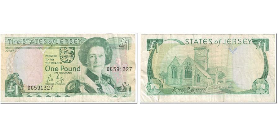 states of jersey 1 pound note