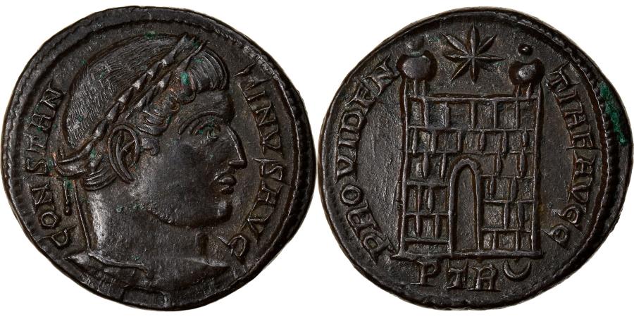 Ancient Coins - Coin, Constantine I, Nummus, 325-326, Trier, , Copper, RIC:475