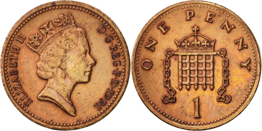 Great Britain Elizabeth II Penny 1991 Bronze KM 935 European Coins great-britain-elizabeth-ii-penny-1991-bronze-km-935-european-coins