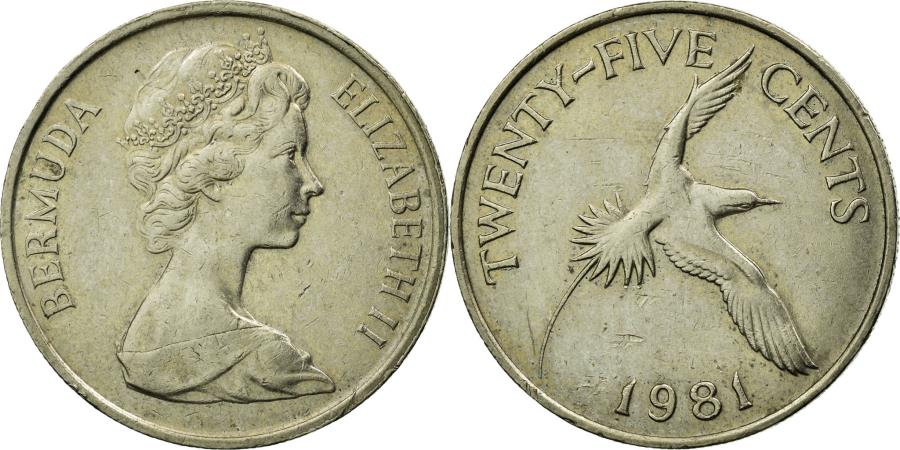 BERMUDA $25銀貨 1977 Bermuda 25 Dollars KM 25 Prices & Values | NGC