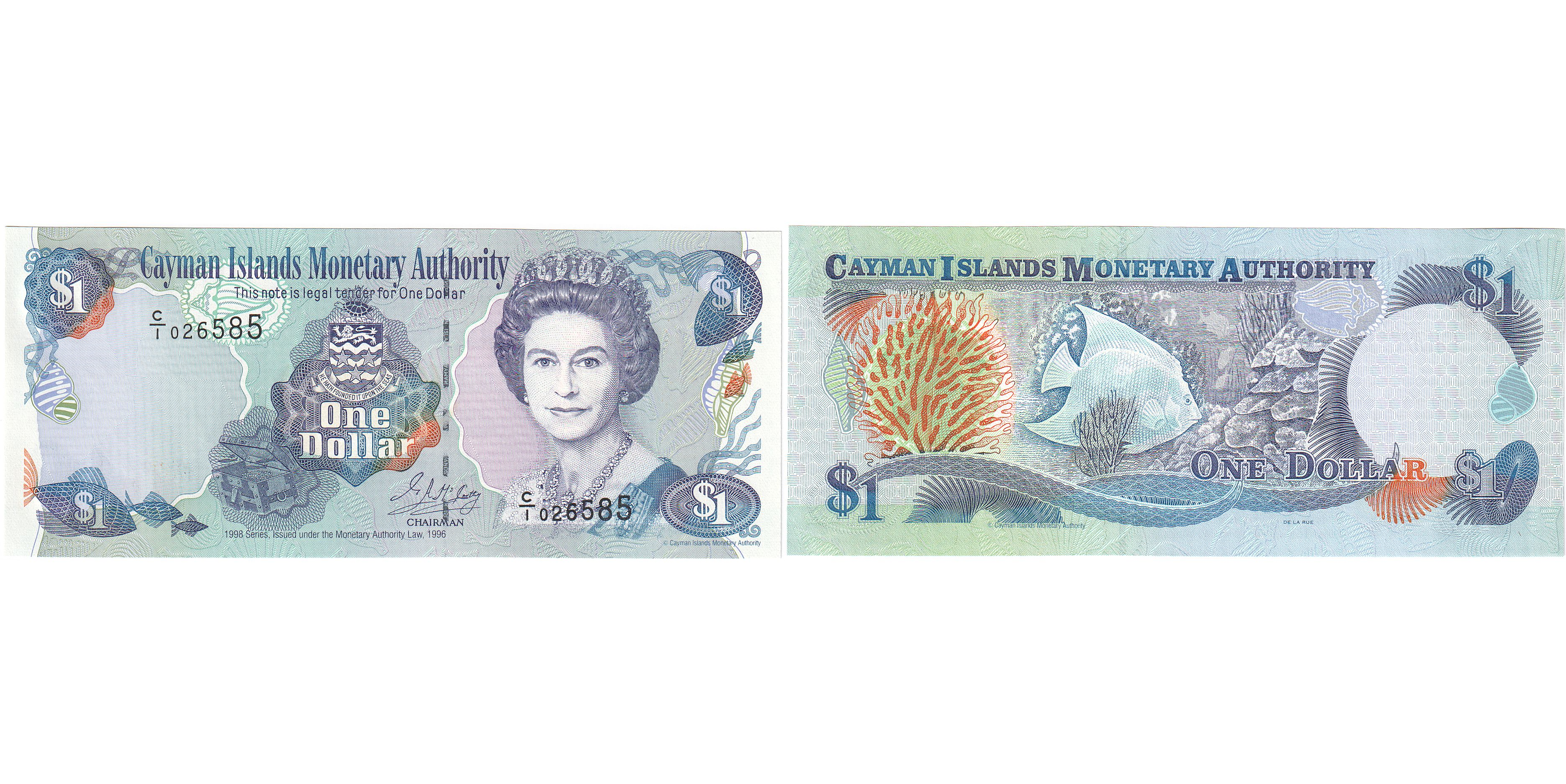 Cayman Islands 1 Dollar - Foreign Currency