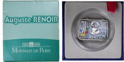 World Coins - France, 5 Euro, Auguste Renoir, Proof, 2009, MDP, Silver,