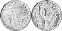 World Coins - Coin, San Marino, 10 Lire, 1981, Rome, , Aluminum, KM:119