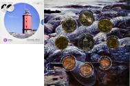 World Coins - Finland, Set 1 ct. - 2 Euro + Token, FDC, 2010, Vantaa,