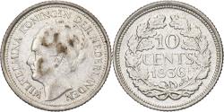 World Coins - Netherlands, Wilhelmina I, 10 Cents, 1936, Silver, , KM:163