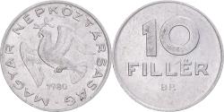 World Coins - Coin, Hungary, 10 Filler, 1980